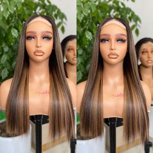 วิกผมชาวเวียดนาม2024ติดหนังกำพร้าติดลูกไม้แบบไม่ผ่านการแปรรูประดับ HD - Product Image 3