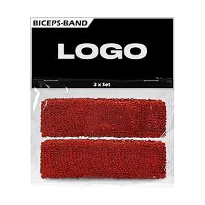 Red Knitted Athletic Sweatband 4.5cm Wide Non Slip Sports <b>Headband</b> <b>for</b> Football <b>Gym</b> Basketball Running Exercise All Seasons - Product Image 4