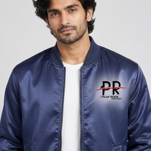 Chaqueta de satén para hombre al por mayor de fábrica con tela de calidad, colores y diseños personalizados, ajuste cómodo, construcción duradera y suave. - Product Image 6