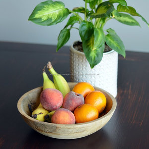 Tazón de Madera de Mango Hecho a Mano, Duradero y Ecológico, Vajilla Natural Minimalista para Cocina y Comedor, para Fiestas, Venta al por Mayor como Artículo de Regalo - Product Image 3