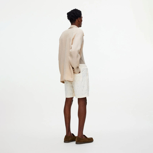 Nouveauté, shorts de sport pour hommes en coton 100% personnalisés, décontractés, respirants, séchage rapide, écologiques, impression numérique, OEM - Product Image 5