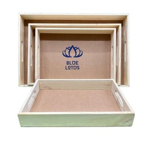 DISPONIBLE DÉS ORGANISATION : Plateau de service en bois durable de haute qualité, planche de rangement moderne la plus vendue, plateau de fête – Direct Usine - Product Image 1