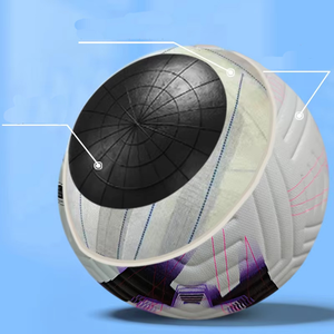 Qiqiang Outdoor Soccer Ball Super Strong Impact Resistance Thick PU Material Wear-Resistant Isostatic <b>Rebound</b> Football - Product Image 4