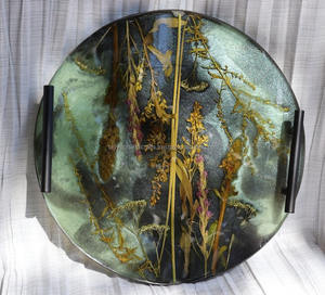 Handmade Resin Epoxy Serving Tray Elegant Decorative Tray for Kitchen Home Restaurant or Hotel Use - Product Image 2