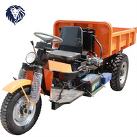 Tricycle motorisé de livraison, mini-dumper électrique à 3 roues pour le transport de marchandises