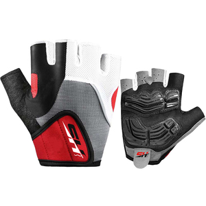 Gants de cyclisme ergonomiques à demi-doigts avec grip en silicone, absorbant les chocs, pour la course sur route - Product Image 1