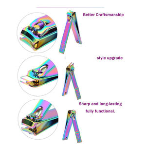 Kit de manucure et pédicure professionnel luxueux en acier inoxydable personnalisable avec des outils portables durables - Product Image 6