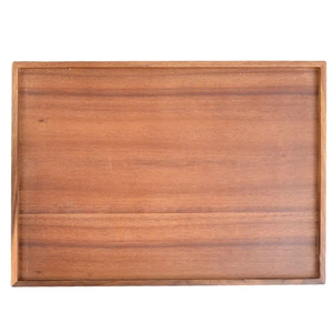 Nouveaux plateaux de service en bois de noyer noir pour fruits, légumes et aliments, pour restaurants, hôtels et comptoirs domestiques - Product Image 1