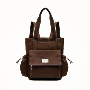 Sac à dos en toile Hody Eco de capacité moyenne, imperméable, pour usage quotidien, shopping, cadeau, avec logo personnalisé imprimé, fermeture éclair, bandoulière arquée de qualité supérieure - Product Image 1