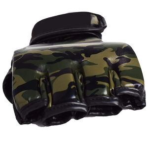 Guantes de MMA de Cuero Personalizables, Guantes de Artes Marciales Mixtas de Medio Dedo, Antideslizantes, Transpirables, para Entrenamiento de Artes Marciales, Venta al Por Mayor - Product Image 5