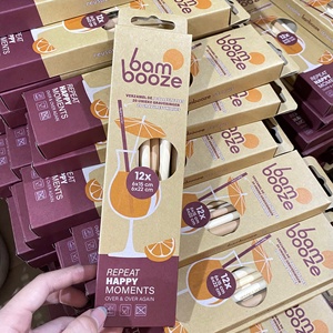 Juego de pajitas de bambú natural 100% con logotipo láser Suministros para fiestas ecológicos biodegradables de Eco2go Vietnam - Product Image 6