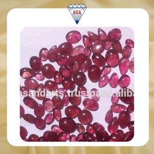 Cabujones de Turmalina Rosa Natural Pulidos, Piedras Preciosas Sueltas para la Fabricación de Joyas, Proveedor Mayorista, Exportador de la India - Product Image 6