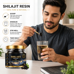 Private Label <b>Shilajit</b> Resin with 82%+ Fulvic Acid & Trace Minerals Original Pure <b>Shilajit</b> Resin 30g for Energy & Immune Support - Product Image 4