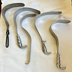 Ensemble de 5 rétracteurs Deaver en acier inoxydable Jamso Industries, instruments de chirurgie générale - Product Image 4