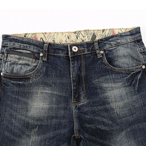 Pantalones Vaqueros de Mezclilla Vintage para Hombre, Estilo Urbano, Corte Recto, Color Azul Claro, Ligeros, Alta Demanda, Calidad de Exportación, Venta al Por Mayor - Product Image 6