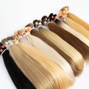 Extension de cheveux à la kératine U, V, I Tip Hair Le meilleur prix de gros de kératine de qualité de l'usine en vente - Product Image 3