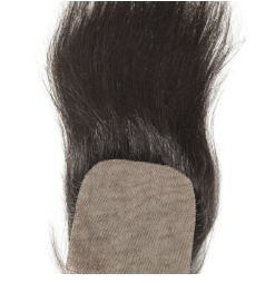 Cabello Humano Indio 100% Natural, Cierre Frontal, Cabello Virgen Remy Negro Natural, Super Doble Trama, 10-30 Pulgadas para Mujer - Product Image 4