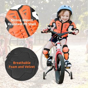Gilet de protection pour moto avec protections pour les genoux, les coudes, la poitrine, le dos et les épaules, respirant, ensemble d'équipement de course de motocross - Product Image 4