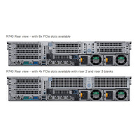 Serveur GPU pour l'entraînement de l'apprentissage profond de l'IA, serveur rackable 2U PowerEdge R740, virtualisation, hébergement en cloud privé