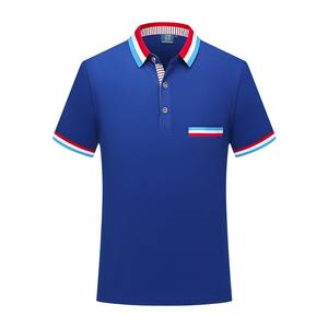 Logotipo Bordado Personalizado al por Mayor para Camiseta Polo 100% Algodón Tejido - Product Image 4