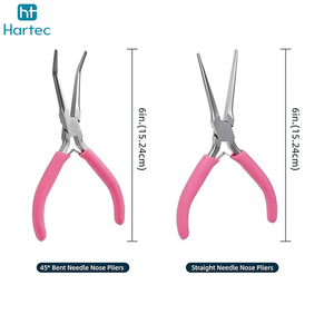 In Reasonable Price Precision Round Nose Jewelry Making Pliers Durable Steel Bead Work <b>Wire</b> Wrapping Hand Tools - Product Image 2