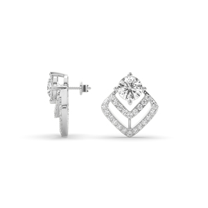 Pendientes de Diamantes de Laboratorio Premium de 3.37Ct, Corte Brillante Redondo, Oro de 14KT, Certificados por IGI, Joyería Fina Ligera para Mujer, Luxeshine B2B - Product Image 5