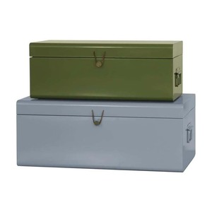 Metal Trunk <b>Box</b> With Premium Quality Rectangular Shape Storage Trunk <b>Box</b> For Home Decorative Storage Use - Product Image 4