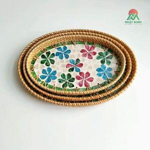 Novedad: Bandeja de Té Decorativa Nórdica de Lujo con Diseños Florales Coloridos y Múltiples Diseños, para Almacenamiento de Joyas y Alimentos - Product Image 3
