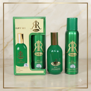 Set de Regalo de Perfumes Nayaab, Set de Regalo Real Jasmine (Agua de Colonia en Spray 120ml y Desodorante Corporal en Spray 150ml) - Product Image 5
