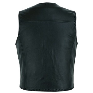 Chaleco de Motociclismo Personalizable y Moderno para Motociclistas en Acción, Listo para OEM, Chaqueta de Cuero para Motociclismo - Product Image 3