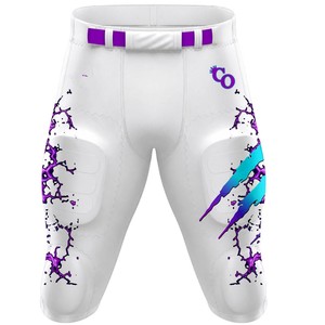 Custom Jump Boyz Sports Team Wear Short Sleeve V-neck Mesh 100% Polyester American Football Jersey Printed Design Athletic OEM - Product Image 3