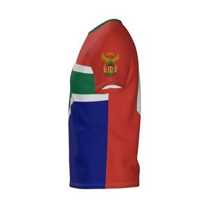 Maillot de football américain unisexe personnalisé noir vintage avec drapeau portoricain imprimé par sublimation, respirant, en mesh, UPF 50, séchage rapide - Product Image 5