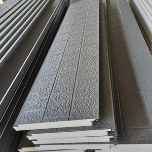 Pannelli Sandwich Isolanti per Rivestimento Esterno Decorativo in PU con Pannello Metallico Intagliato, Lunghezza Personalizzabile, Vendita all'Ingrosso - Product Image 3