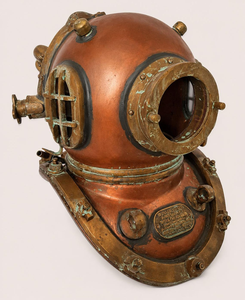 Casco de Buceo Vintage de Latón Mark V, Casco de Buceador de Aguas Profundas, Decoración Náutica, Pieza Decorativa Marítima para el Hogar, Oficina, Bar, Restaurante - Product Image 2