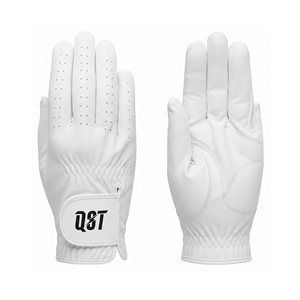 Guantes de Golf Clásicos de Cuero con Dedos Perforados, Dorso Fruncido, Ajuste Cómodo, Puño Acolchado, Logotipo Personalizado, OEM, ODM, Directo de Fábrica - Product Image 1