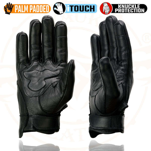 Guantes de Motocicleta de Cuero de Alta Calidad, Cómodos, Multicolores, Protección Completa para los Dedos, Ligeros, de Secado Rápido, con Etiqueta Personalizada - Product Image 4