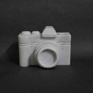 งานฝีมือ Exim อาร์ตเดโคทำมือรูปหินอ่อนที่ใส่ปากกาสำหรับช่างภาพงานแต่งงานของตกแต่งโต๊ะ - Product Image 5