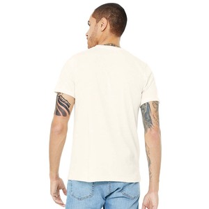 Clush Industries Cotton Summer Men's T-Shirt Short Sleeve O-Neck Breathable Casual Solid Color Front Logo 100% Cotton Regular - Product Image 1