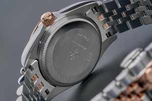 นาฬิกากันน้ำ 50 เมตร ระบบจักรกล แฟชั่น สแตนเลสสตีล Alexander Ferros รุ่น 8201D/08 กระจกแซฟไฟร์ ปุ่มกด ตัวล็อคแบบซ่อน - Product Image 6