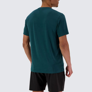 เสื้อเชิ้ตแขนสั้นคอกลมสีพื้น ทรงปกติ ใส่สบาย ระบายอากาศได้ดี แห้งเร็ว เหมาะสำหรับฤดูร้อน ยืดหยุ่น น้ำหนักเบา - Product Image 2