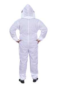 3 Layer Ventilated Mesh Polyester Beekeeping <b>Suit</b> Full Body Protective with Unisex Size Breathable Quick Dry Outdoor Working - Product Image 4