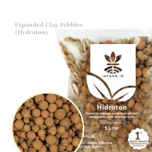 High Quality Expanded <b>Clay</b> <b>Pebbles</b> 5L LECA Growing Media for Hydroponics Aquaponics Plants - Product Image 4