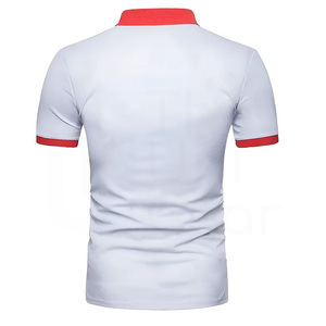 Polo décontracté personnalisé de haute qualité pour homme, à manches courtes, en maille confortable avec logo sur mesure pour hommes et femmes - Product Image 2