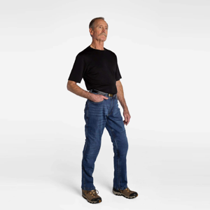 Jeans classiques pour homme à jambe droite - Denim durable et confortable pour un usage quotidien, parfait pour les occasions décontractées - Product Image 4