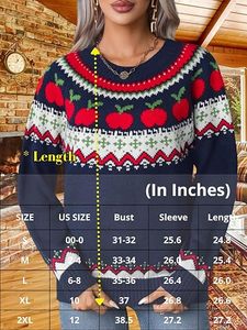 <b>Women</b> Christmas Sweater <b>Hooded</b> Pullover Nylon Acrylic Anti Wrinkle Casual Winter Knit Top <b>Cardigan</b> Wholesale Sweater - Product Image 6