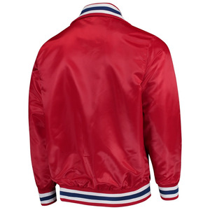 Chaqueta Deportiva Personalizada con Cuello Mao, Estampado Letterman, Botones Cubiertos, Unisex, para Invierno - Product Image 6