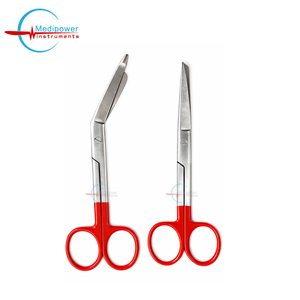 ชุดเครื่องมือแพทย์ขายส่ง Medipower ของขวัญที่ดีที่สุด กรรไกรพยาบาล ด้ามจับสีแดง สแตนเลสสตีล ชุดเครื่องมือปรับแต่งได้ - Product Image 3