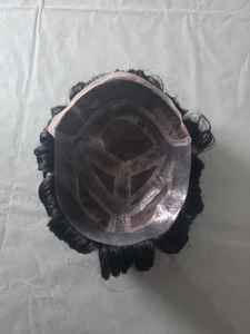 Peluca de Cabello Indio Remy para Hombre, Marca Bangladesh Taz, de Alta Calidad, Natural y con Ondas Profundas, Suave, con Frente de Encaje, Resistente al Agua - Product Image 5