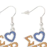 Boucles d'oreilles Cœur et Lettres Sigma Gamma Rho pour Femme, Bijoux de Sororité, Design Cœur Lettres Grecques, Boucles d'oreilles Tendance, Remise de Diplôme Universitaire