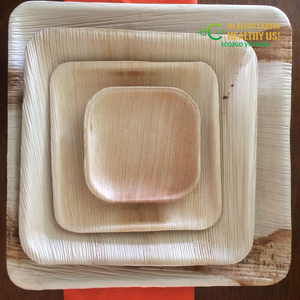 Wholesale Natural Palm Leaf <b>Plates</b> and Bowls Biodegradable Compostable Tableware Made in Vietnam - Product Image 1